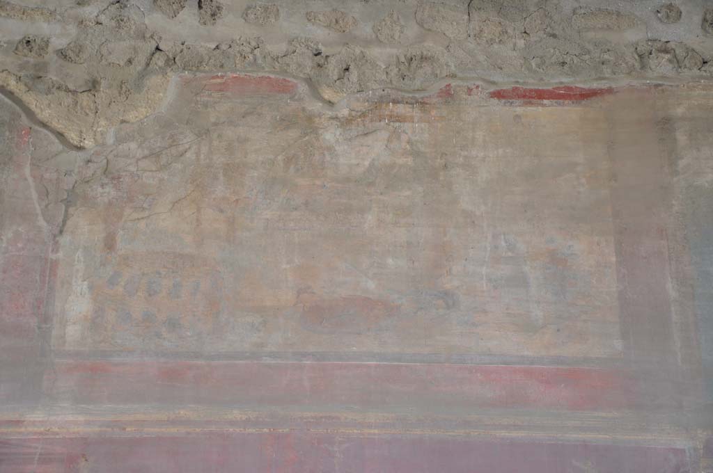 VII.9.7/8 Pompeii. July 2017. Detail from upper centre panel.
Foto Annette Haug, ERC Grant 681269 DÉCOR.
