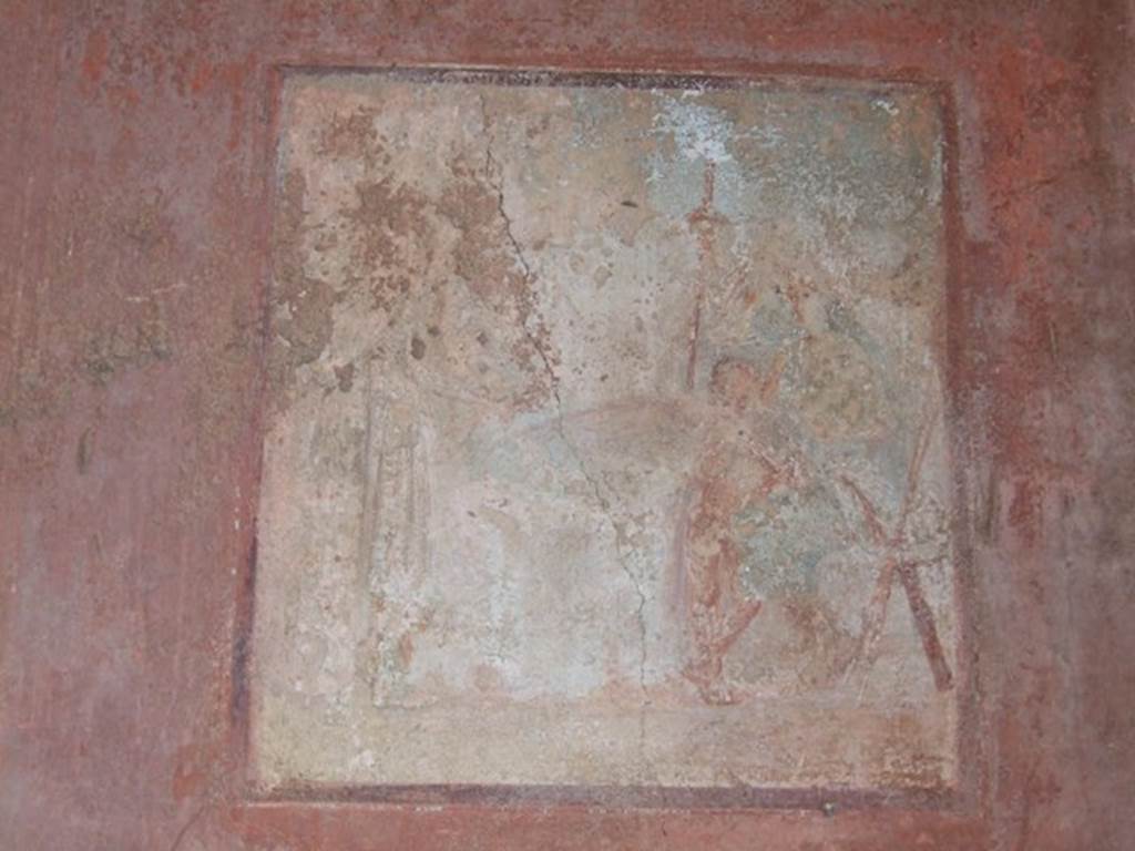 IX.5.6 Pompeii. May 2017. Room i, zoccolo below centre of east wall.      
Foto Christian Beck, ERC Grant 681269 DCOR.

