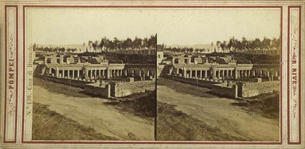 HGW24 Pompeii. Stereoview by R. Rive, c.1870’s. Photo courtesy of Rick Bauer.