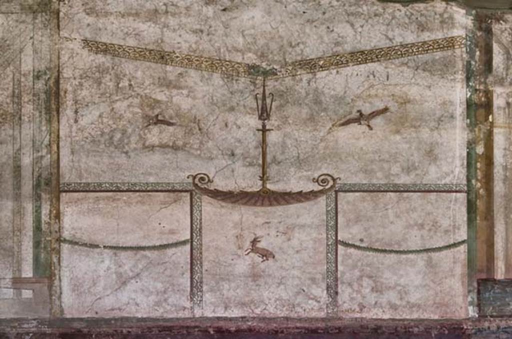 Oplontis Villa of Poppea, April 2018. Portico 40, detail from east wall.
Photo courtesy of Ian Lycett-King. Use is subject to Creative Commons Attribution-NonCommercial License v.4 International.
