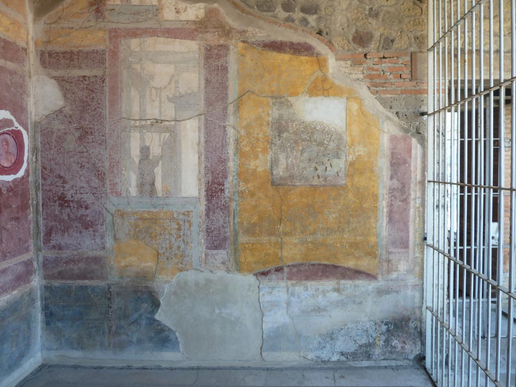 Stabiae, Villa Arianna, September 2015. Room 7, west wall.