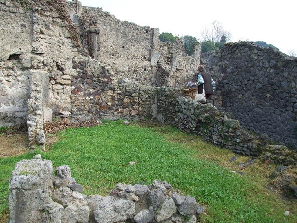 I.2.3 Pompeii. December 2006. Tablinum and corridor to garden area.