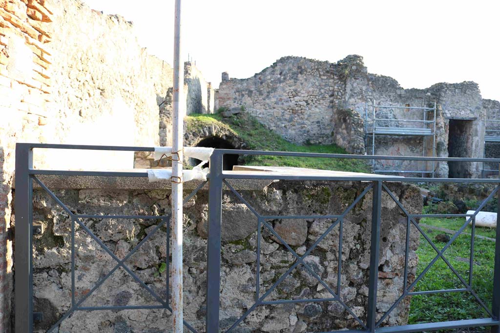 I.2.13 Pompeii. December 2018. Looking east towards front of bar. Photo courtesy of Aude Durand.