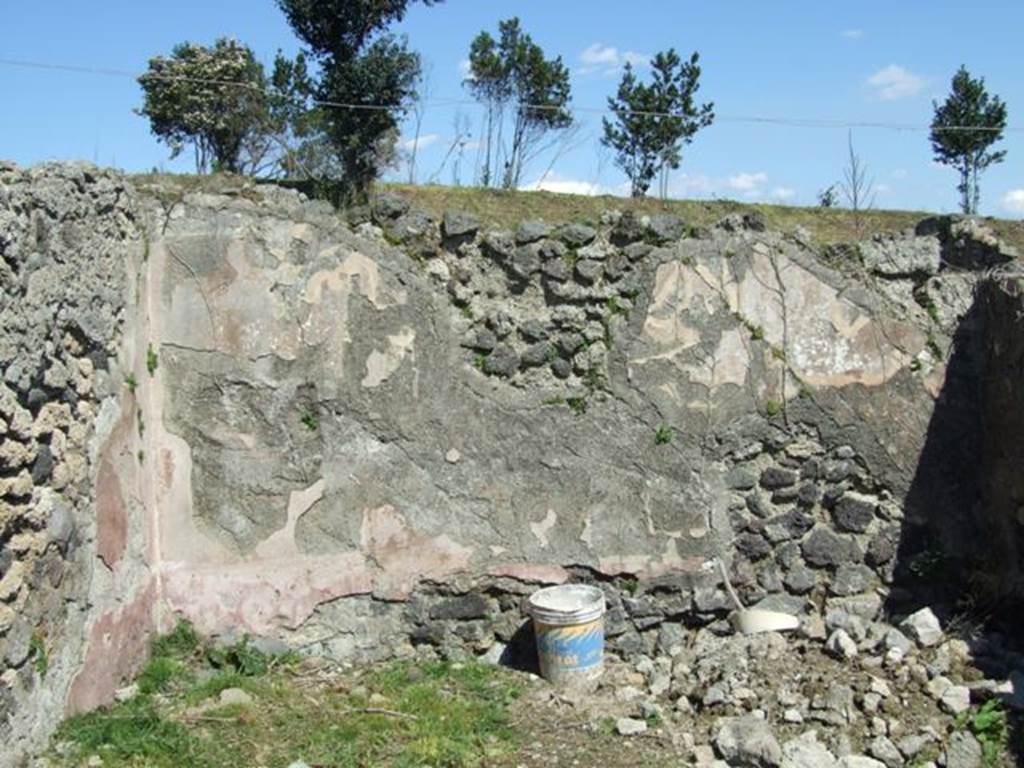 I.2.17 Pompeii.  March 2009. Room 10. Triclinium. East wall.