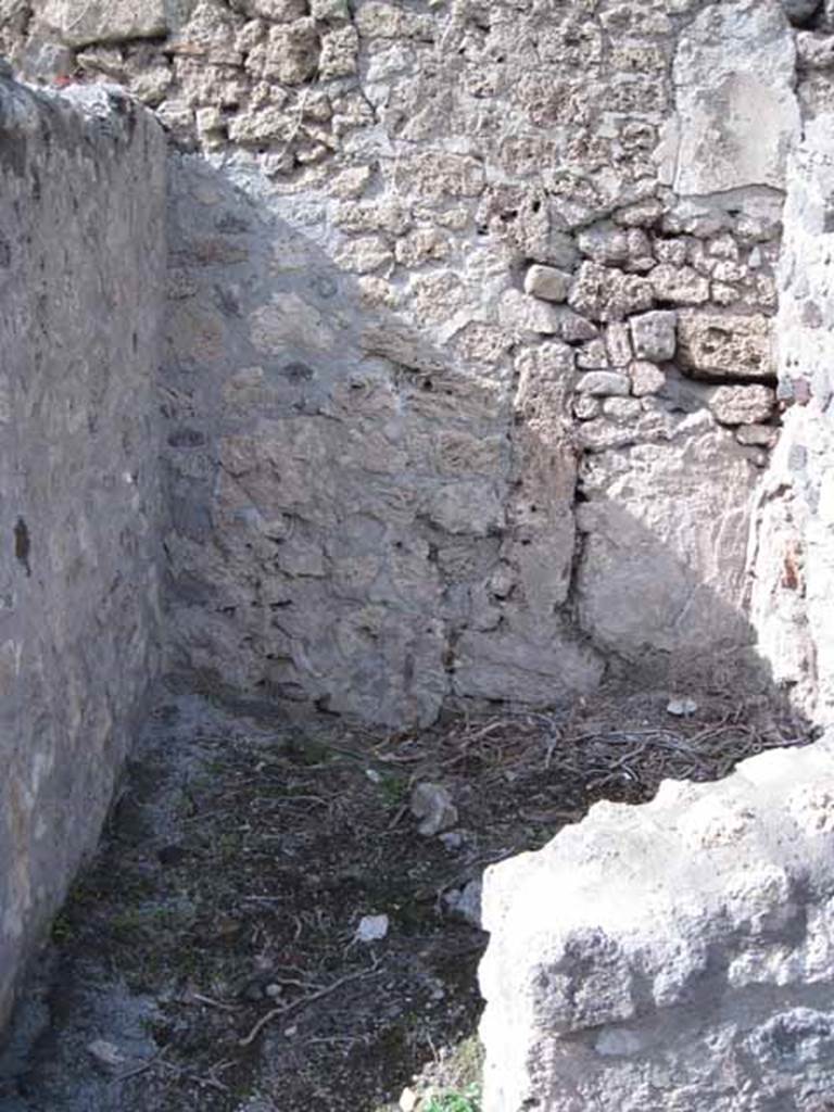 I.2.20 Pompeii. September 2010. Looking north through doorway into small room on north side of entrance. Photo courtesy of Drew Baker.
