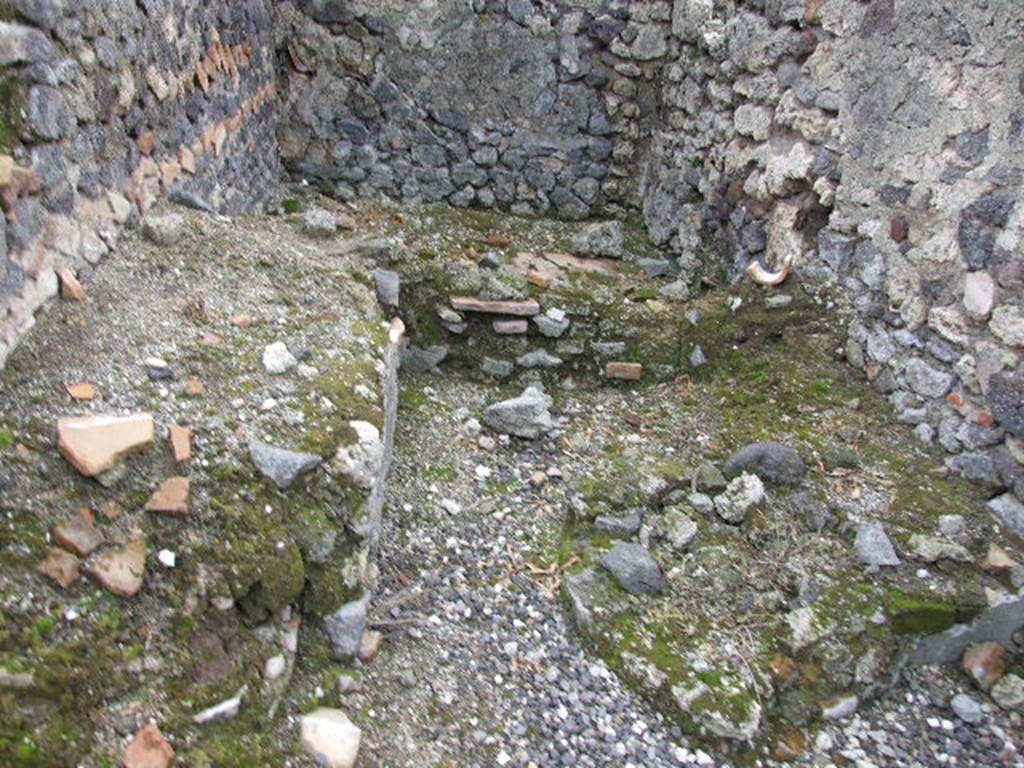 I.3.10 Pompeii. December 2006. Third room on south side, at the rear.Looking south.