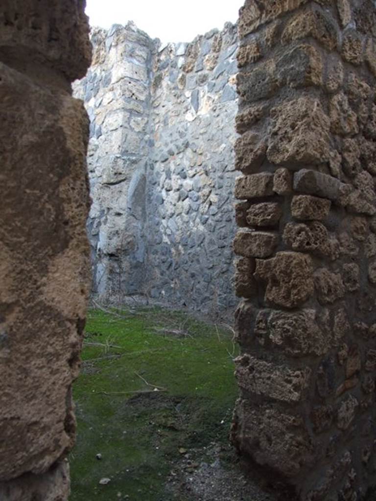 I.4.25 Pompeii. December 2007. Doorway to room 38 and 39, apodyterium.