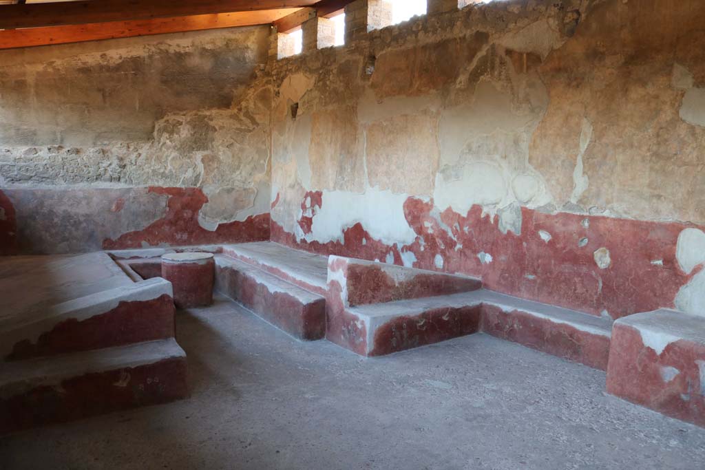 I.6.2 Pompeii. December 2018. Looking north-west in summer loggia. Photo courtesy of Aude Durand.