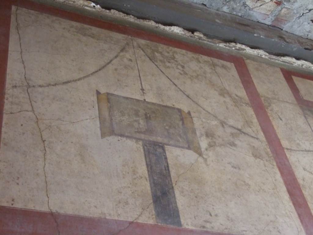 I.6.15 Pompeii.  December 2007. Entrance corridor.  East wall.  Painted plaster panel.