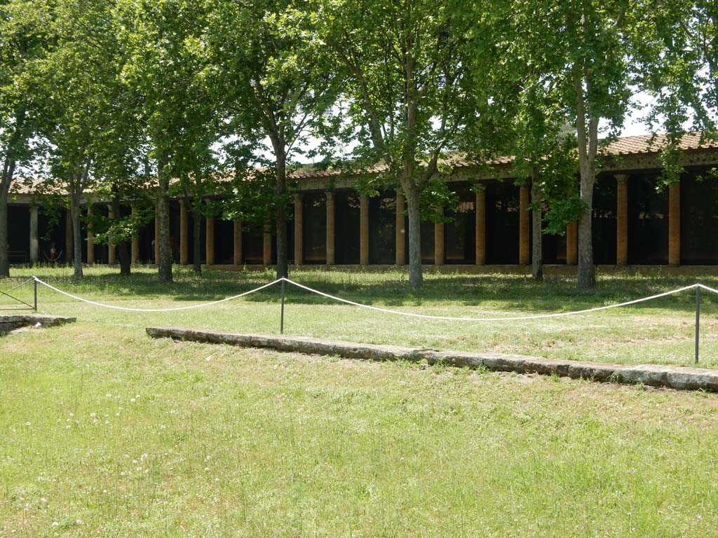 II.7.1 Pompeii. Palaestra. July 2021. Looking towards interior west side.
Foto Annette Haug, ERC Grant 681269 DÉCOR.
