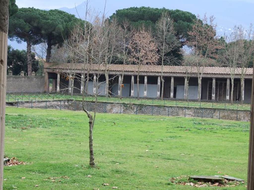 II.7.7 Pompeii. Palaestra. December 2006. View of Piscina or swimming pool. 