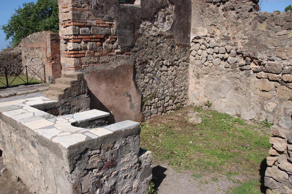 VI.1.5 Pompeii. May 2024. Room at rear of counter, looking north-west. Photo courtesy of Klaus Heese.