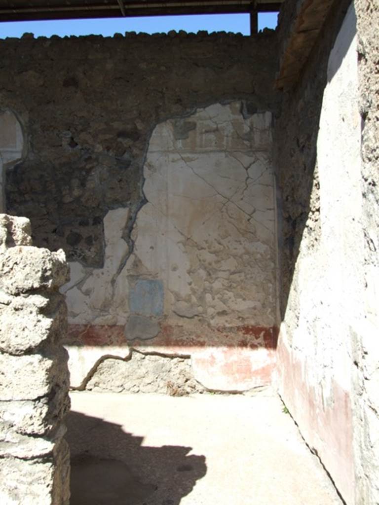 VI.9.6 Pompeii. March 2009. Room 14, north-east corner.