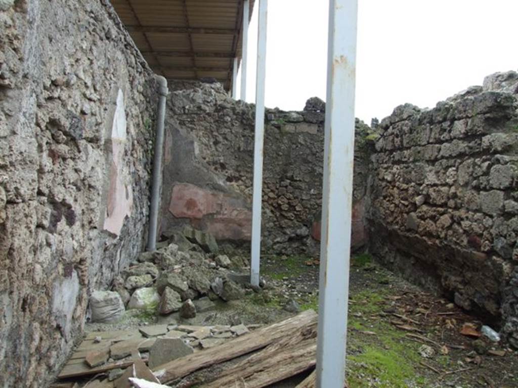 VI.9.6 Pompeii.  March 2009.  Room 20.  West wall.