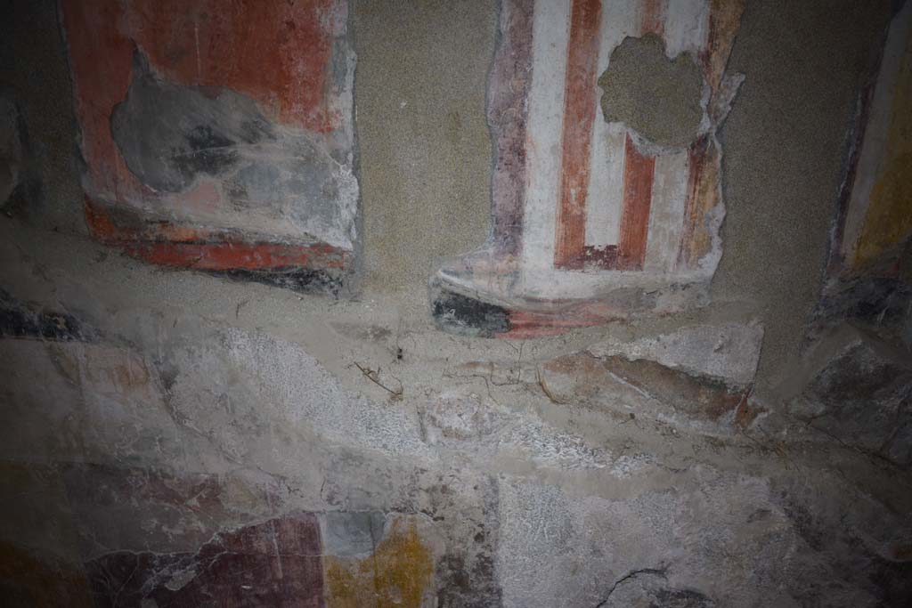 VI.11.10 Pompeii. December 2017. Room 45, looking west along south wall. 
Foto Annette Haug, ERC Grant 681269 DÉCOR
