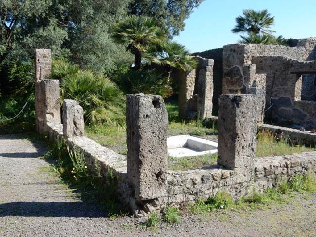 VIII.3.14 Pompeii. May 2016. Looking north from south-west corner of atrium. Photo courtesy of Buzz Ferebee.