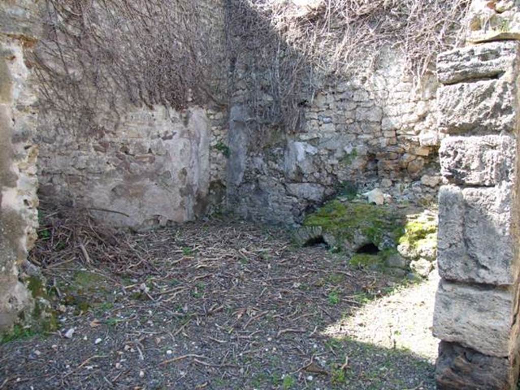 VIII.5.9 Pompeii.  March 2009.  Room 21.  Kitchen.  Looking south west.