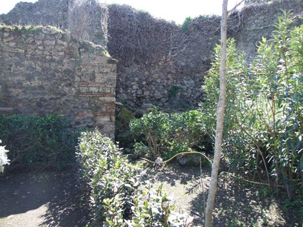 VIII.5.15 Pompeii. March 2009.  Rooms 5 and 6. Looking south.