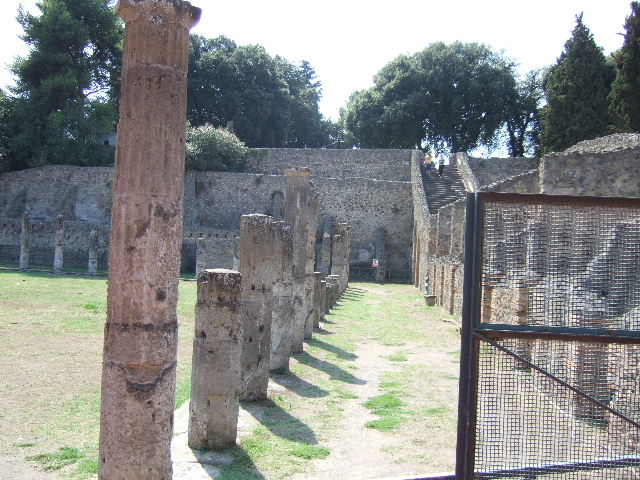 VIII.7.16 Pompeii. September 2017. North-east corner, looking south-west. Photo courtesy of Klaus Heese.