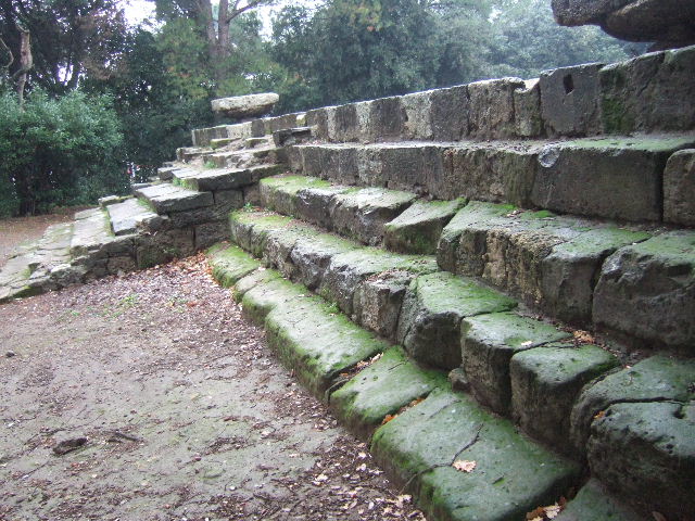 VIII.7.31 Pompeii. September 2005. Doric Temple. East side.