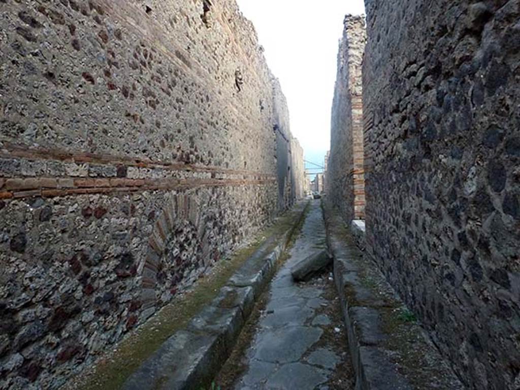 IX.4.16 Pompeii. September 2011. Entrance on Vicolo di Tesmo. Photo courtesy of Michael Binns.