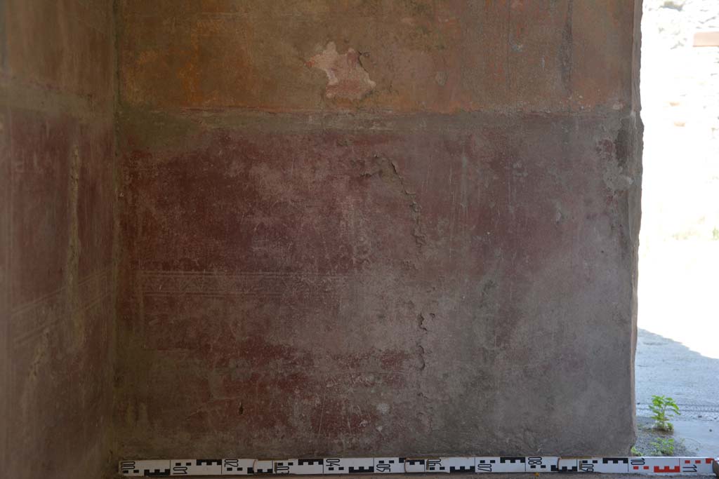 IX.5.6 Pompeii. May 2017. Room i, zoccolo on north wall in north-west corner.
Foto Christian Beck, ERC Grant 681269 DCOR.
