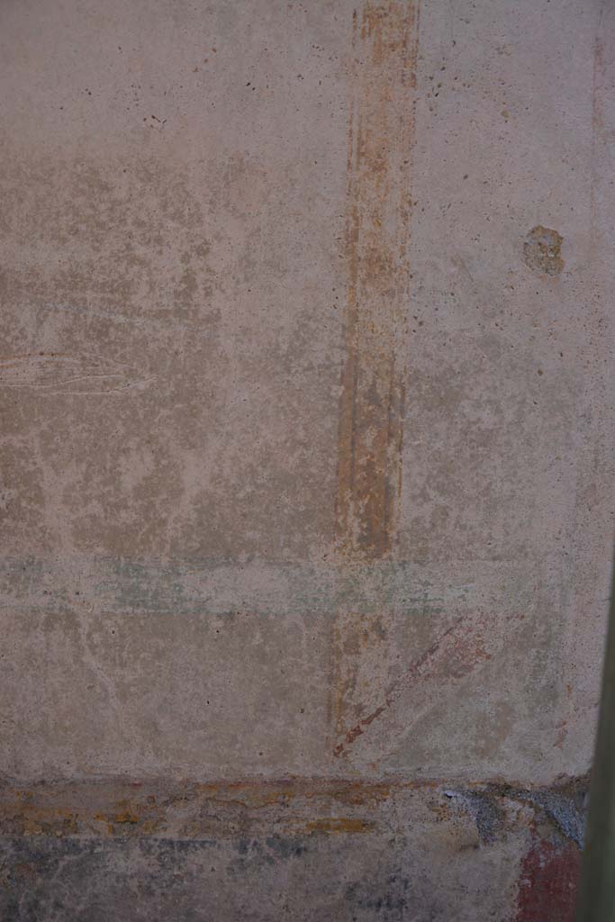 IX.5.6 Pompeii. May 2017. Room k, (west side), detail from north wall. 
Foto Christian Beck, ERC Grant 681269 DCOR.
