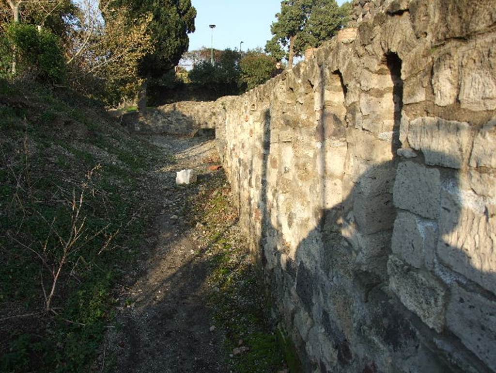 HGW04a Pompeii. December 2006. Looking east along north side.