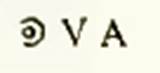 VI.15.1 Pompeii.  Ring with the wording, A. V. Co. It was clear that this was repeating the name on the previous seal, that was of  A(uli) V(etti) Co(nvivae).  See Notizie degli Scavi, 1895, (p.32)
Now in Naples Archaeological Museum. Inventory number 124788.
